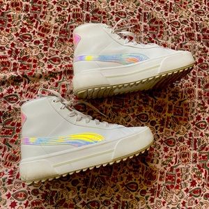 Puma Kaia White High Tops